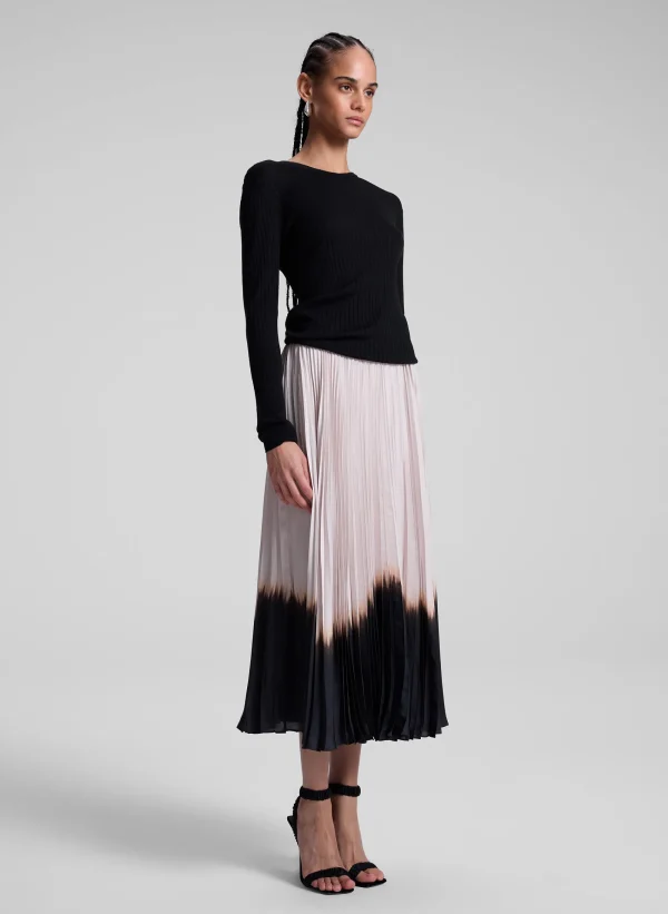 Women A.L.C. Bottoms | Skirts>Tatum Pleated Midi Skirt