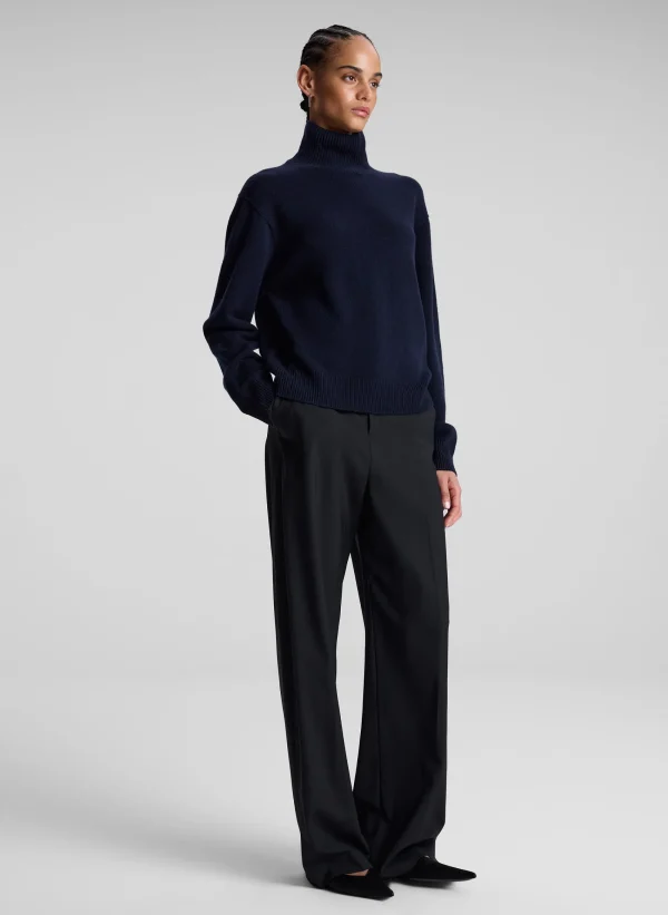 Women A.L.C. Tops | Sweaters>Teddy Cashmere Turtleneck Sweater