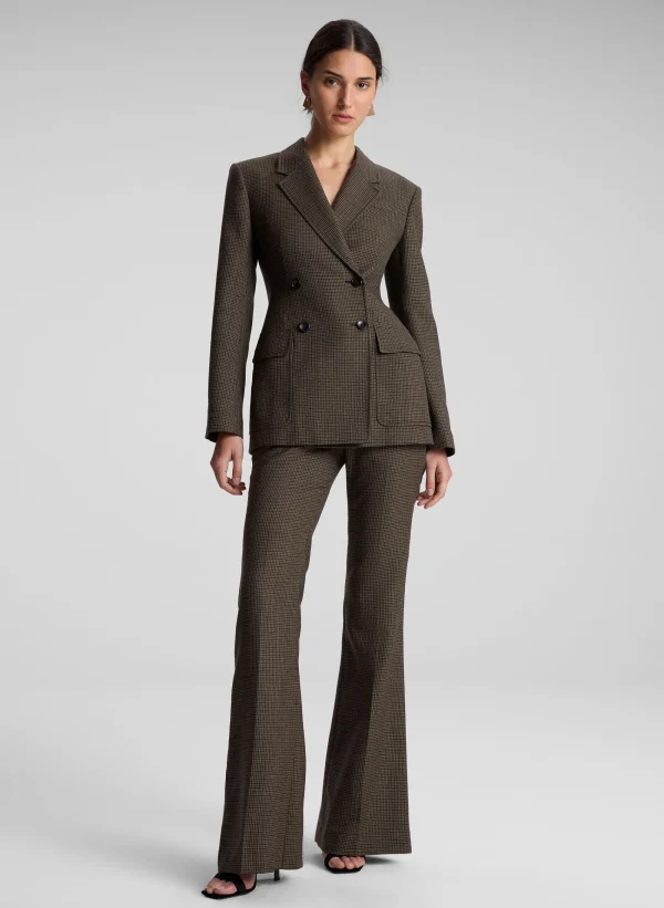 Women A.L.C. Jackets & Coats>Tess Mini Houndstooth Jacket