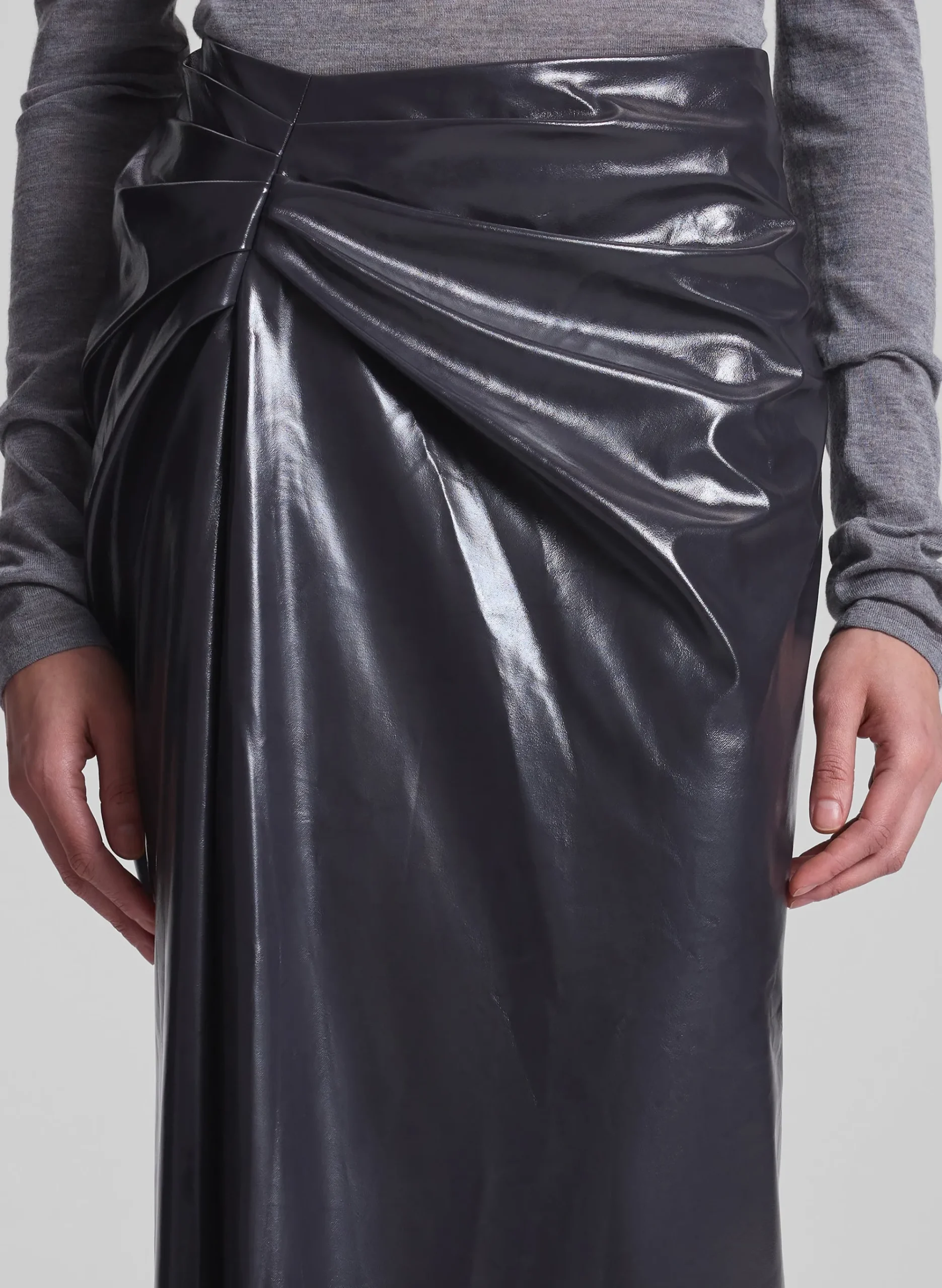 tessa_patent_vegan_leathe_1.webp Women A.L.C. Bottoms | Skirts>Tessa Patent Vegan Leather Midi Skirt