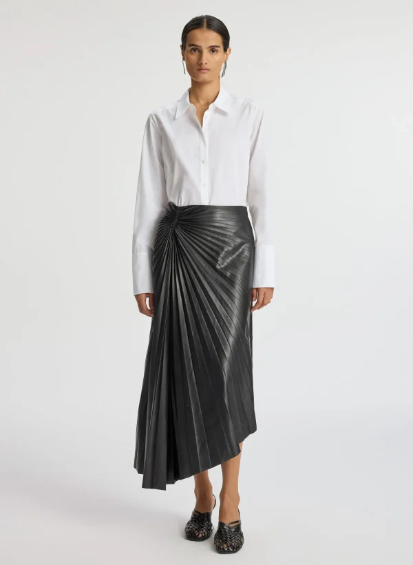 Women A.L.C. Bottoms | Skirts>Tracy Smooth Vegan Leather Skirt