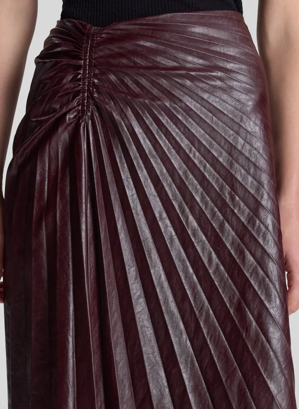 Women A.L.C. Bottoms | Skirts>Tracy Textured Vegan Leather Skirt