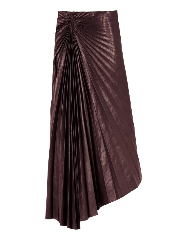Women A.L.C. Bottoms | Skirts>Tracy Textured Vegan Leather Skirt
