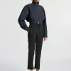 Women A.L.C. Bottoms>Trent Stretch Tailored Ankle Pant