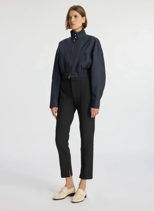 Women A.L.C. Bottoms>Trent Stretch Tailored Ankle Pant